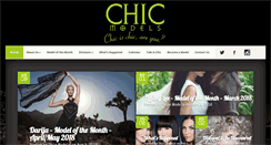 Desktop Screenshot of chicmodels.com